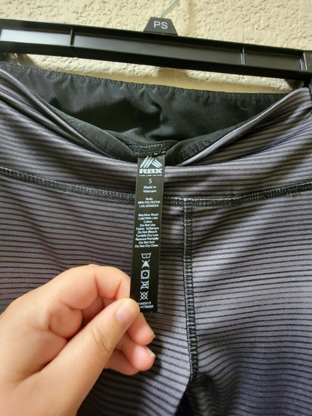 RBX Althtic Leggings In Shades Of Gray Size Small - Picture 3 of 4